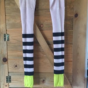 Lululemon thigh high leg warmers.  Rare find.